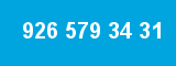 926 579 34 31
